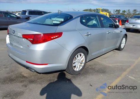 2013 Kia Optima Lx из США, поврежденный, VIN KNAGM4A72D5335174